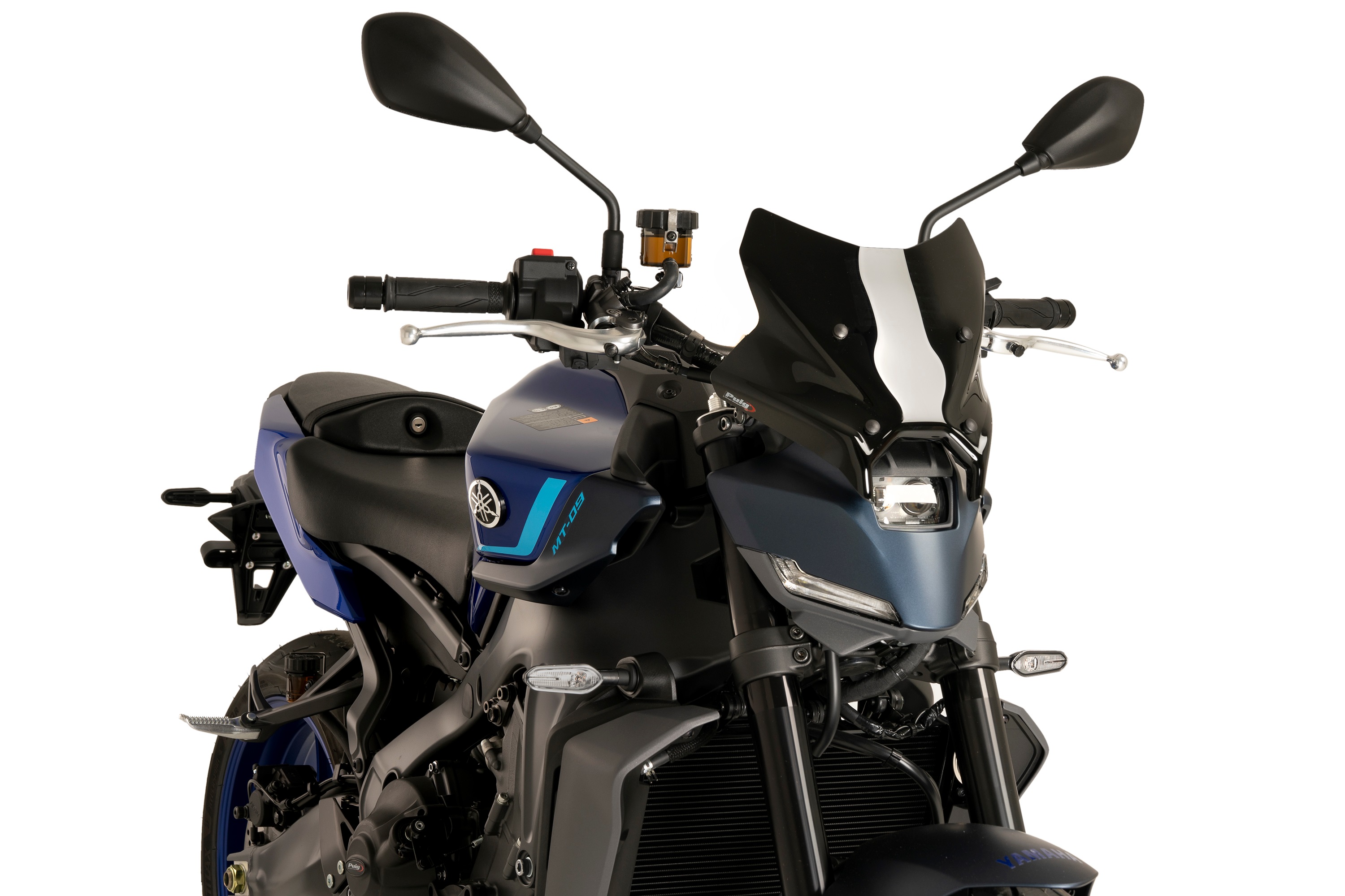 Windshield PUIG NEW GEN. SPORT 22077N Crni