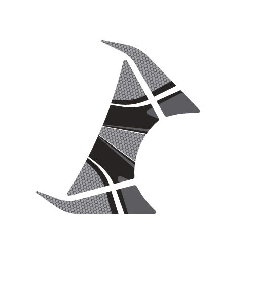 Yoke protector PUIG RADIKAL 2812U grey for DUCATI Panigale V4 / V4S 1100 2019, DUCATI Panigale V4 R 998 2019