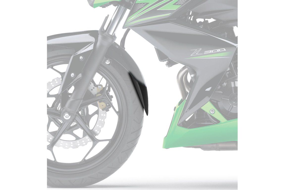 Front fender extension PUIG 3517N Crni