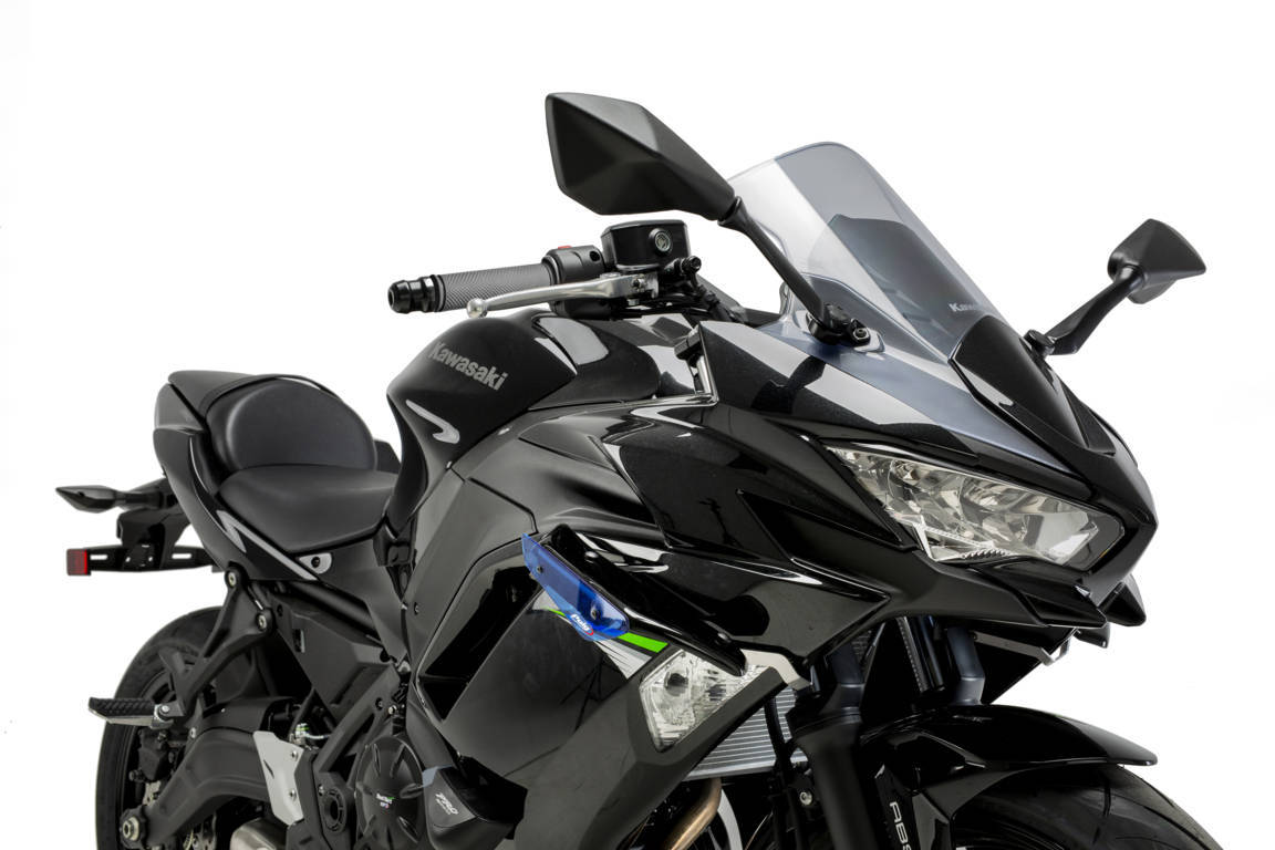 Side spoilers PUIG DOWNFORCE 3882A plavi