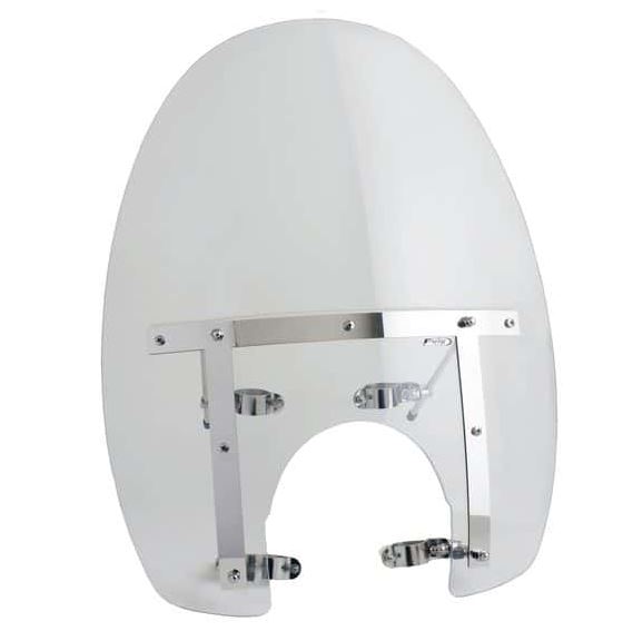 Windshield PUIG AMERICA II 6377W transparent with kit especial