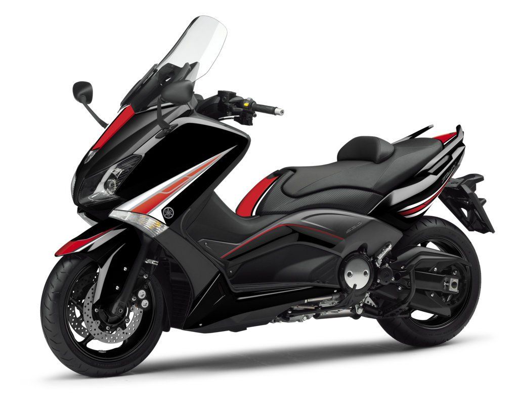 Sticker kit PUIG 8418B white for YAMAHA XP 530 T-MAX 2012-2014