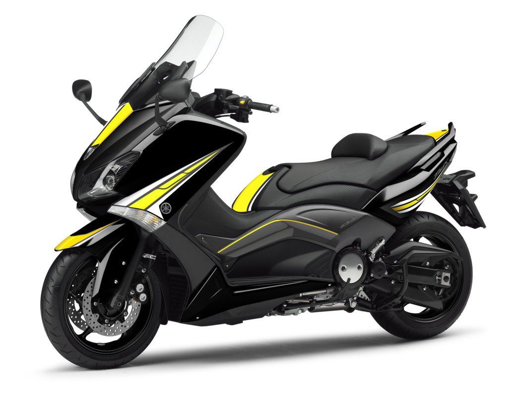Sticker kit PUIG 8421G yellow for YAMAHA XP 530 T-MAX 2012-2014