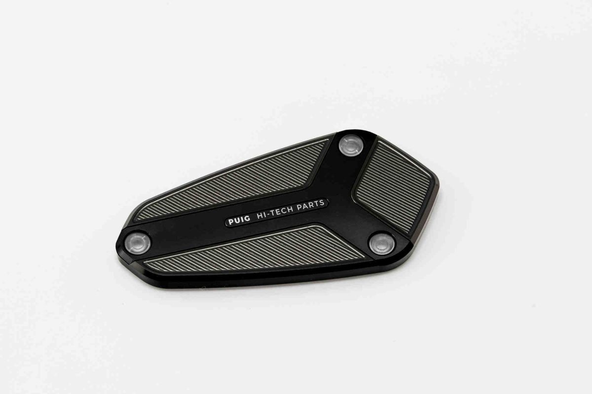 Brake tank cover PUIG 9277N Crni for KAWASAKI Z 750 R 2011-2012