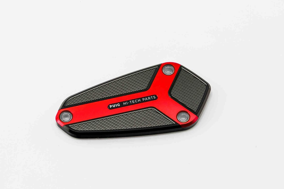 Brake tank cover PUIG 9277R crven