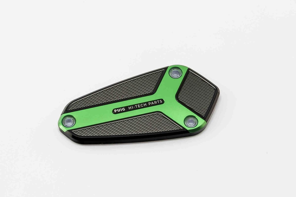 Brake tank cover PUIG 9277V green