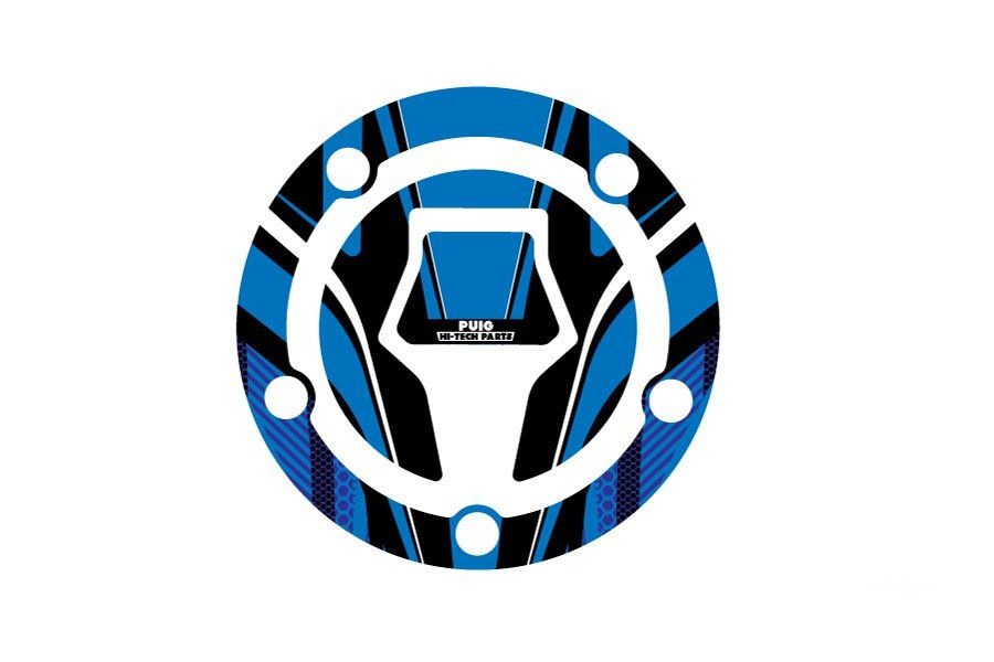 Fuel cap cover PUIG RADIKAL 9609A plavi