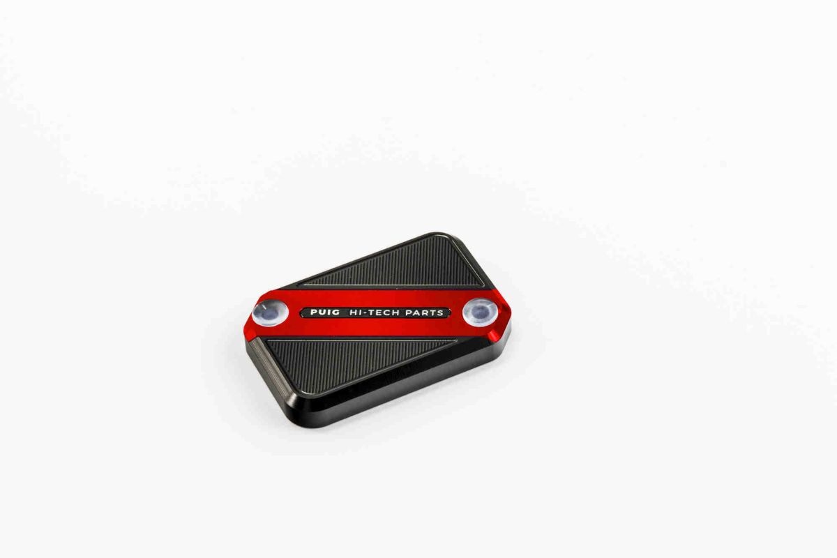 Brake tank cover PUIG 9612R crven