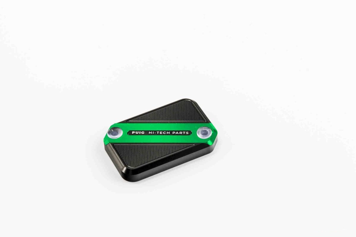 Brake tank cover PUIG 9612V green