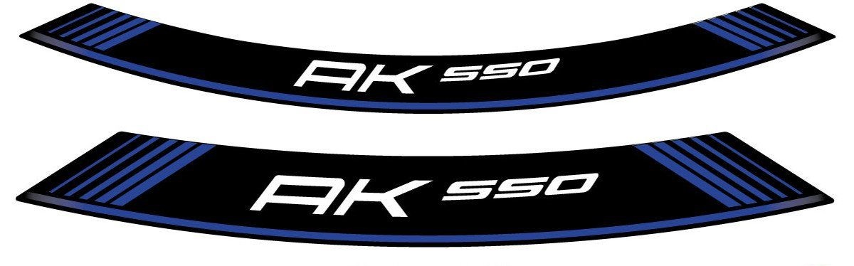 Rim strip PUIG AK550 9630A plavi set of 8 rim strips
