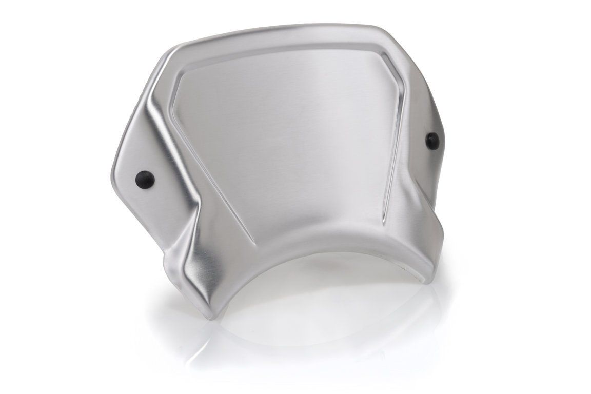 Windshield PUIG FRONTAL PLATE 9798P silver