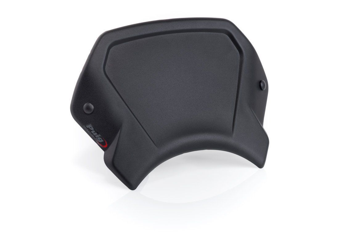 Windshield PUIG FRONTAL PLATE 9799N Crni