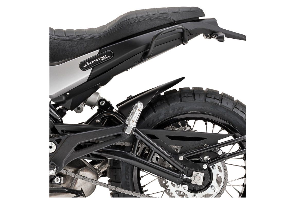 Rear fender extension PUIG 9905J matt black for BENELLI Leoncino 500 2016-2024
