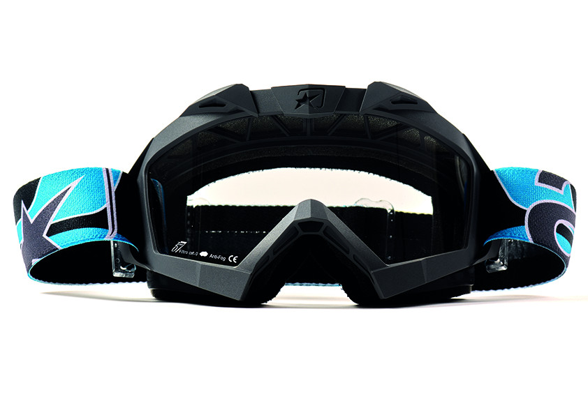 Goggles ARIETE ADRENALINE POWER 14001-GAG grey - light blue