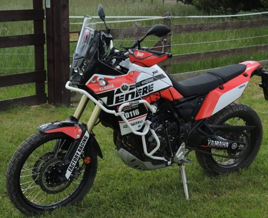 Engine guards RDMOTO CF140W White (with protectors)