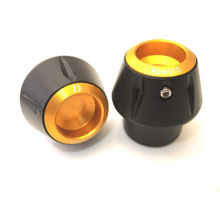 Crash protectors RDMOTO KTM13N Crni with gold caps