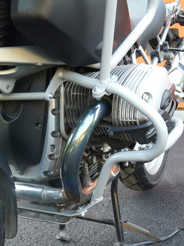 Engine guards RDMOTO CF40S silver upper + lower