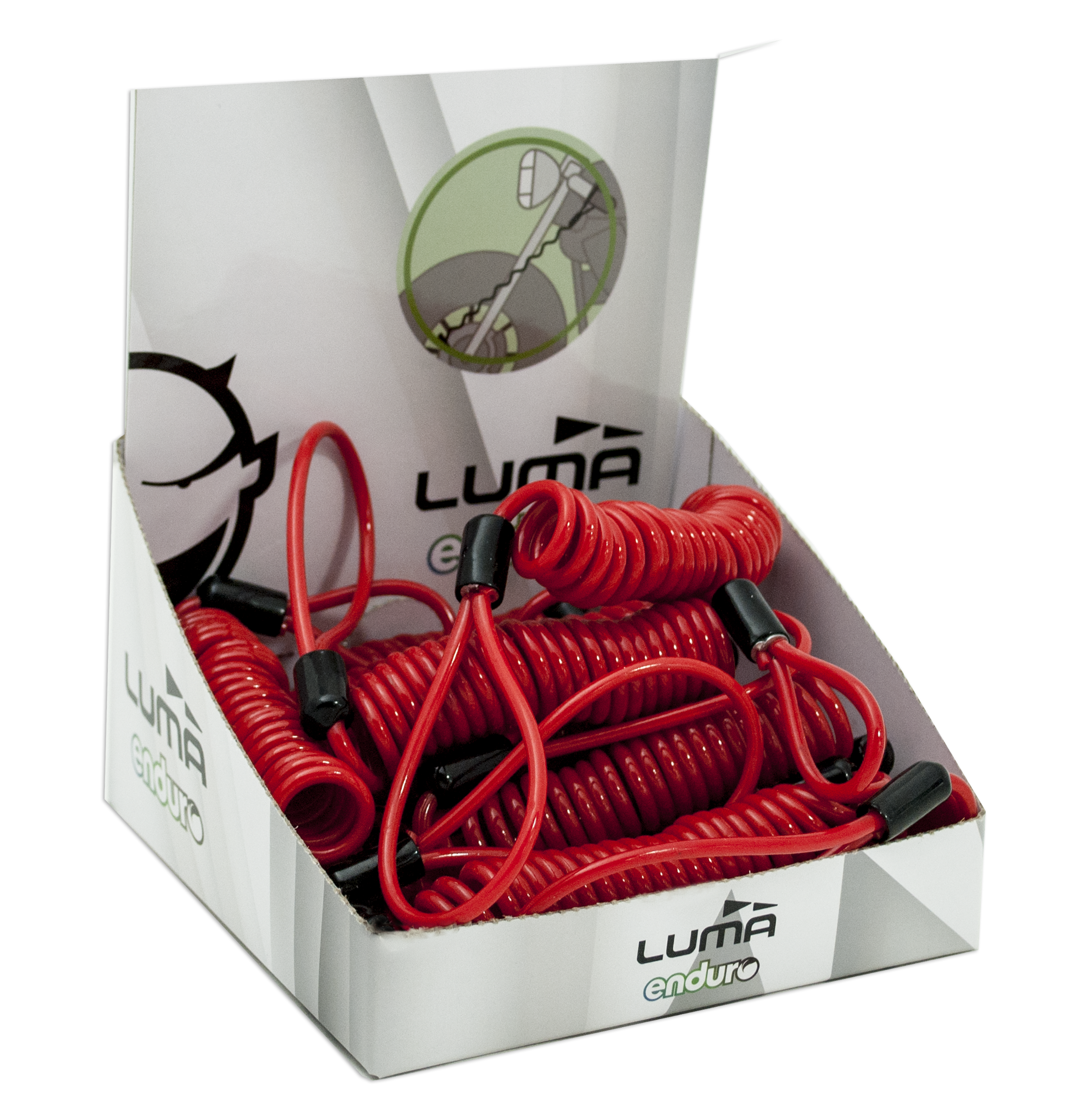 Lock LUMA REMINDER SPIRAL CABLE KJEXPVAE415 150 20pcs