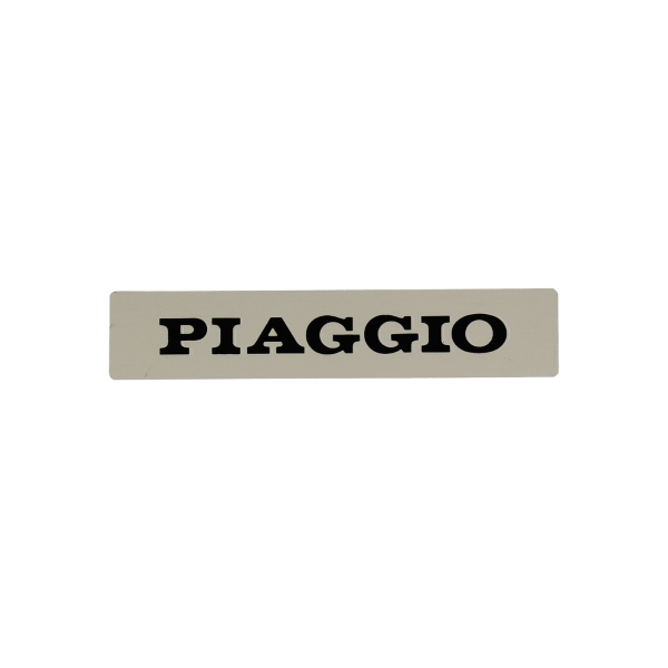Plate PIAGGIO RMS 142721500 small aluminium for PIAGGIO/VESPA PK 50 1982-1989, PIAGGIO/VESPA PK 80 1982-1989