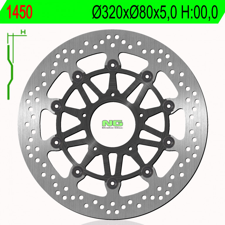 Kočiona disk NG 1450