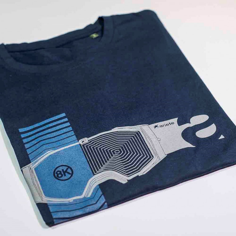 T-Shirt ARIETE 8K 14911-AAL Plavi L
