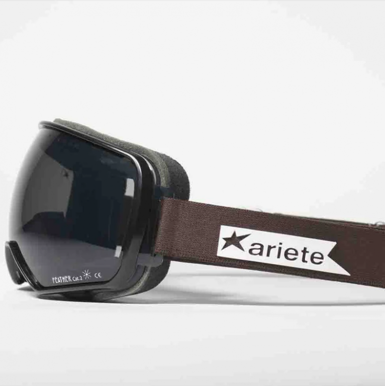 Goggles ARIETE FEATHER LITE 14920-LMP brown strap