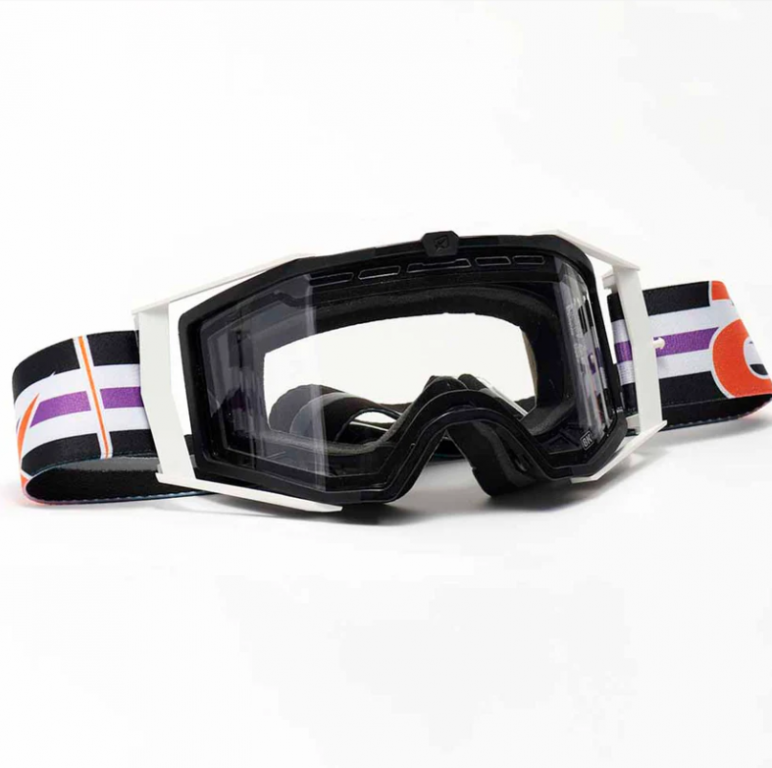 Goggles ARIETE 8K ENDURO 14960-EOV double clear lens orange