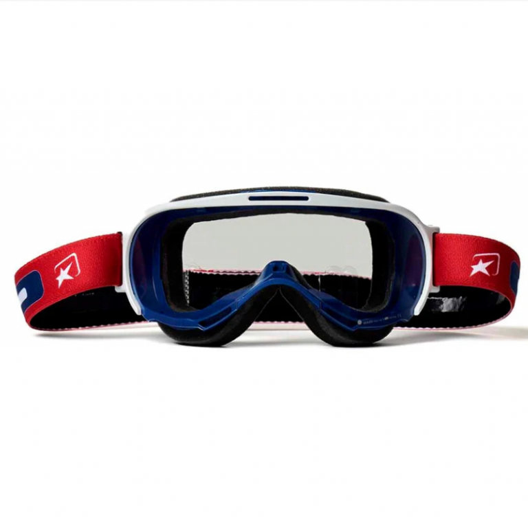 Goggles ARIETE WABI 14980-ABR clear lens White /Red