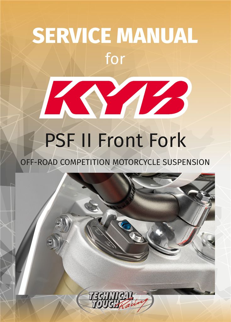 Service manual KYB PSF 2 150340001001 English