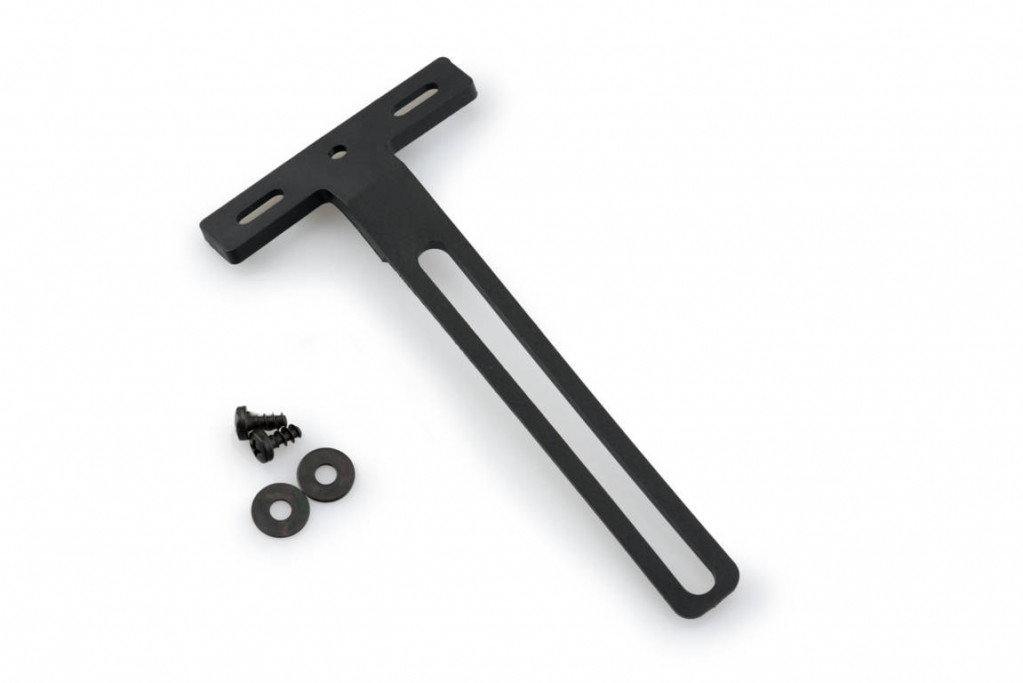 Nylon support to move homologated reflector PUIG 1553N Crni