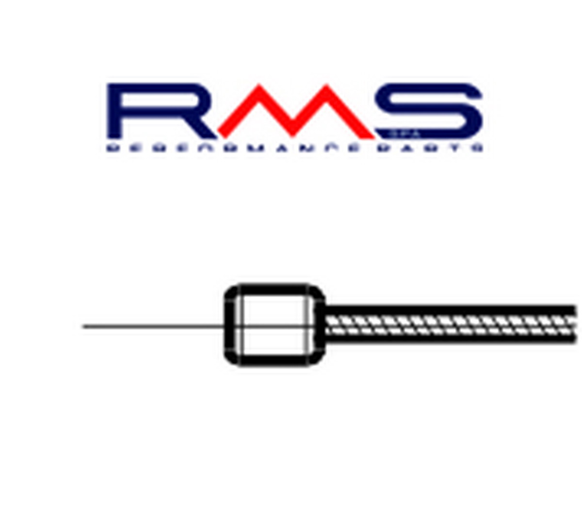 Throttle cable RMS 163510081 1,24x2000 (sweden type)