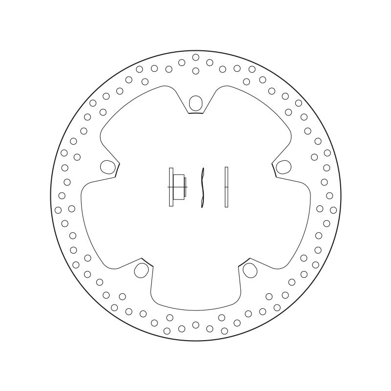 Kočiona disk BREMBO 168B407D7 fix