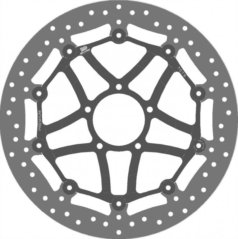 Premium brake disc NG 1693GP