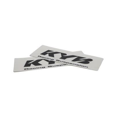 FF Sticker set KYB KYB 170010000102 Racing suspension Crni