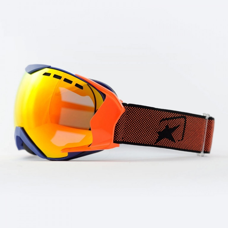 Goggles ARIETE MANTIS 13940-AOR plavi orange claws, red multi-layer lens