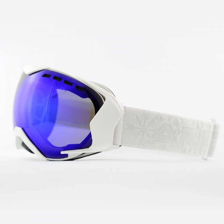 Goggles ARIETE MANTIS 13940-MBBA white white claws, blue lens