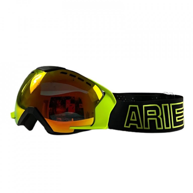 Goggles ARIETE MANTIS POLERIX 13940-PRGN Crni yellow claws, red multilayer lens