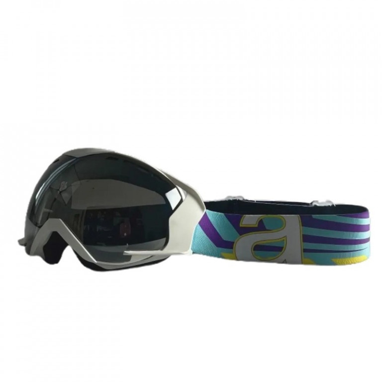 Goggles ARIETE MANTIS POLERIX 13940-PSBA white white claws, silver mirror lens