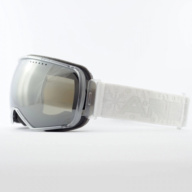 Goggles ARIETE PANORAMA 14900-BBS mirrored lens swarovski strap