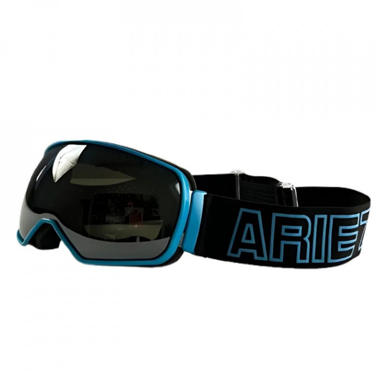 Goggles ARIETE PANORAMA ICECORE 14900-IANS silver mirrored lens light blue