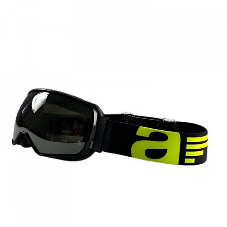 Goggles ARIETE PANORAMA ICECORE 14900-INNS silver mirrored lens Crni