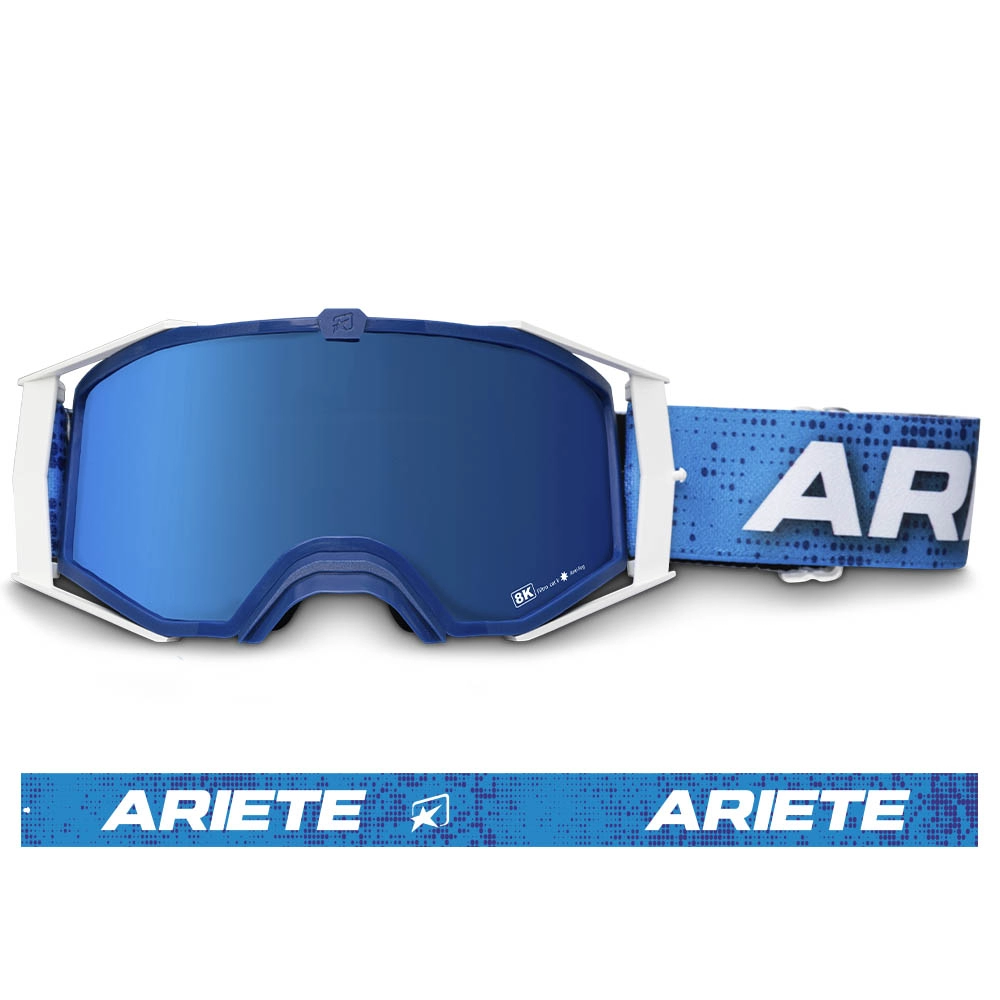 Goggles ARIETE 8K FUTURE 14960-FABA plavi blue multi-layer lens