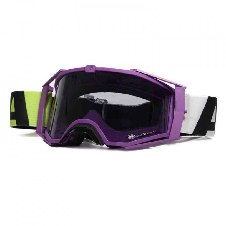 Goggles ARIETE 8K FUTURE 14960-FVNS Purple silver mirror lens