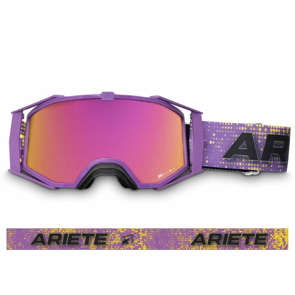 Goggles ARIETE 8K FUTURE 14960-FVVV purple purple multi-layer lens
