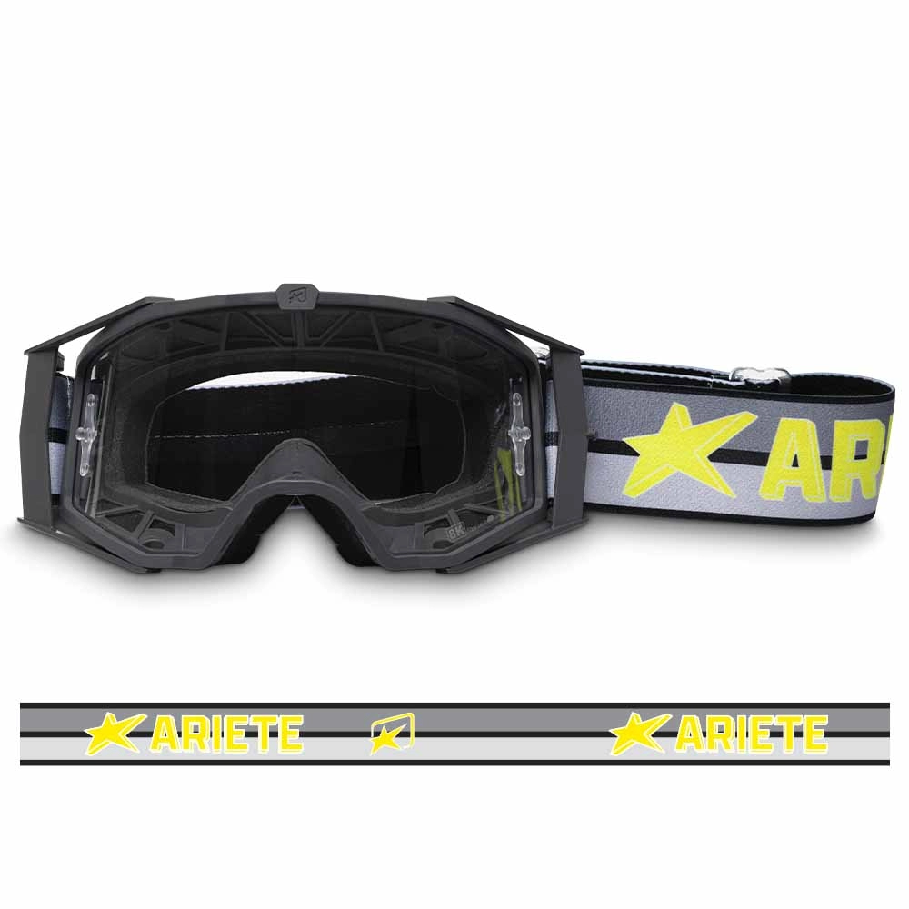 Goggles ARIETE 8K 14960-NNGC Crni clear lens with pins