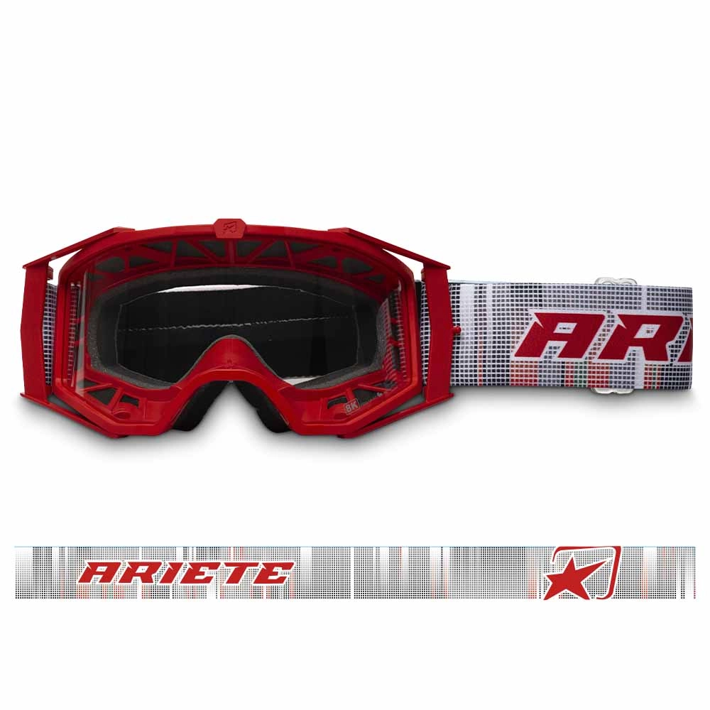 Goggles ARIETE 8K OVER 14960-ORRL crven light-sensitive lens
