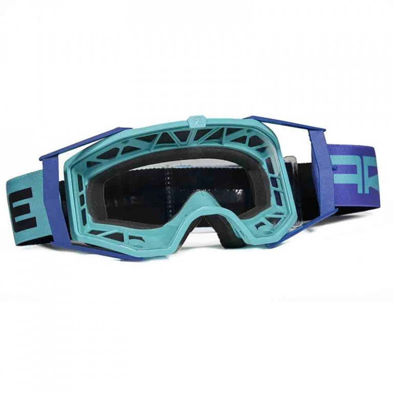 Goggles ARIETE 8K OVER 14960-OTAL turquoise light sensitive lens