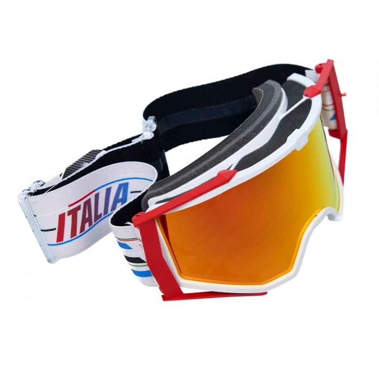 Goggles ARIETE 8K ITALY 14960-TIBR White red multi-layer lens