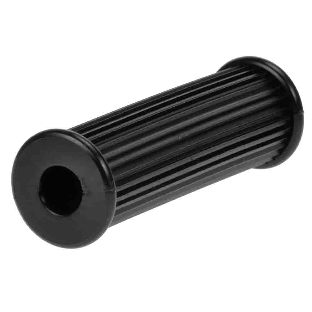 Rider footrest rubber ARIETE 01543/A right + left L.104mm, diam.14mm