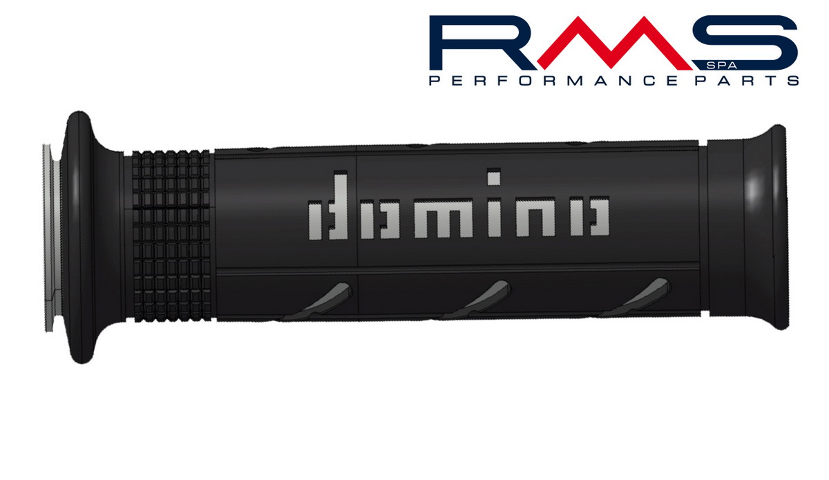 Hand grips DOMINO XM2 MAXISCOOTER 184160400 black/grey DOMINO